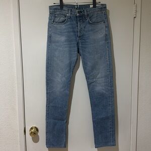 Rag & Bone Blue Slim Jeans Classic Style